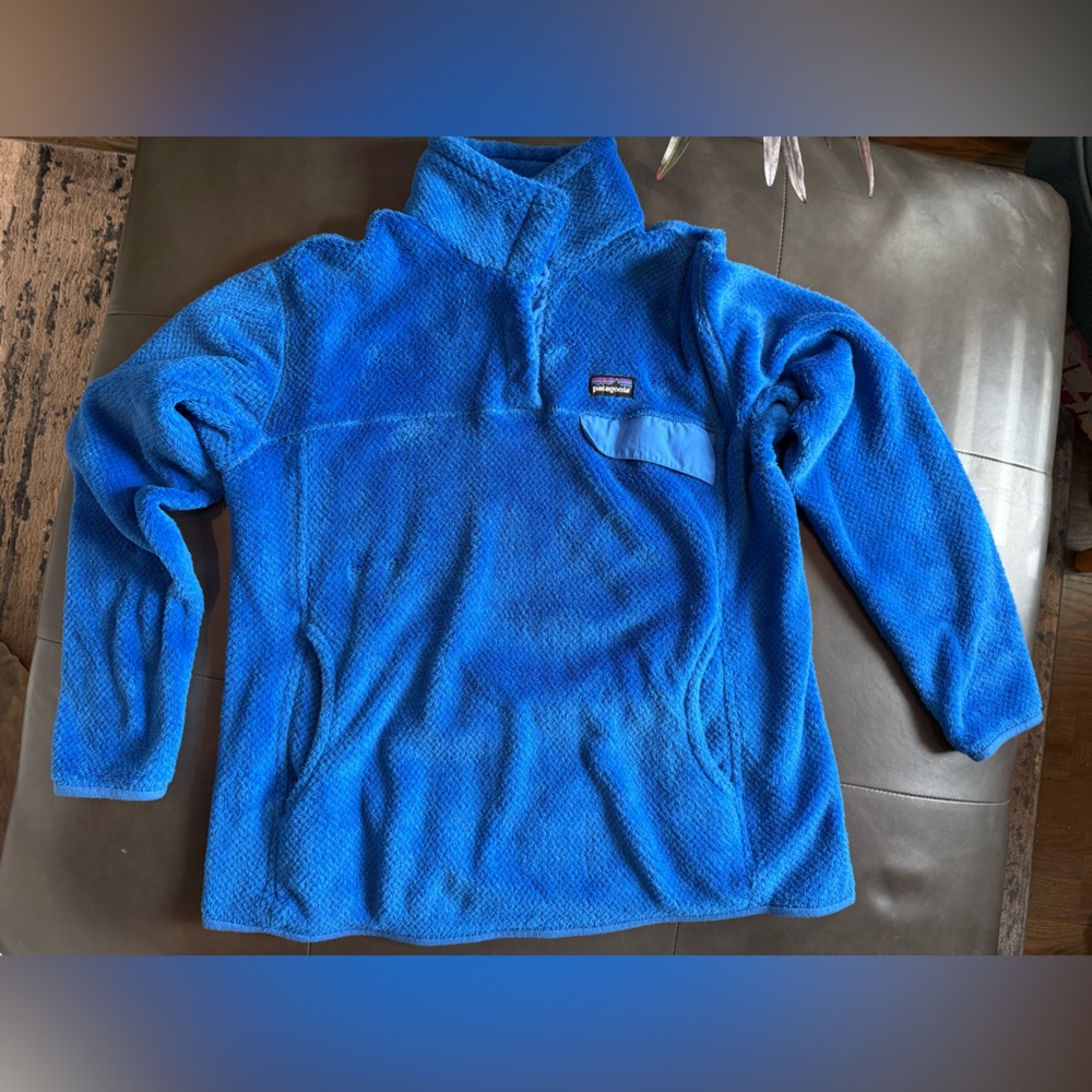 Patagonia Women’s Vibrant Blue Fleece Pullover